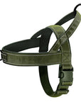 Tactical Anti-Pull Dog Harness - 1000D Nylon Adjustable for Large Dogs, Outdoor Training Vest with Handle & Reflective