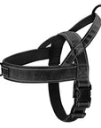 Tactical Anti-Pull Dog Harness - 1000D Nylon Adjustable for Large Dogs, Outdoor Training Vest with Handle & Reflective